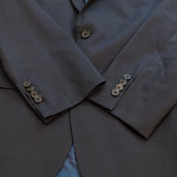 Hugo Boss 100% Wool Blazer Size 44R - Picture 9 of 10